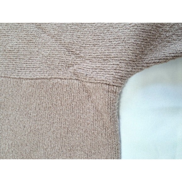 Urban Outfitters Mock Neck Sweater Womens ES-TP Tan Long sleeve, split bottom. - Picture 7 of 11